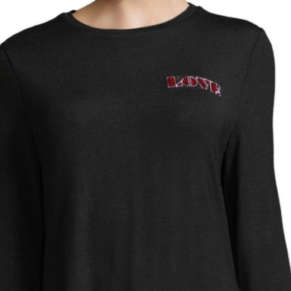 Lea & Viola Long Sleeve Love sweater XS - Picture 3 of 10